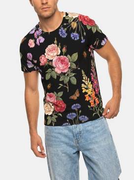 Cut and Sew All Over Print T-Shirt
