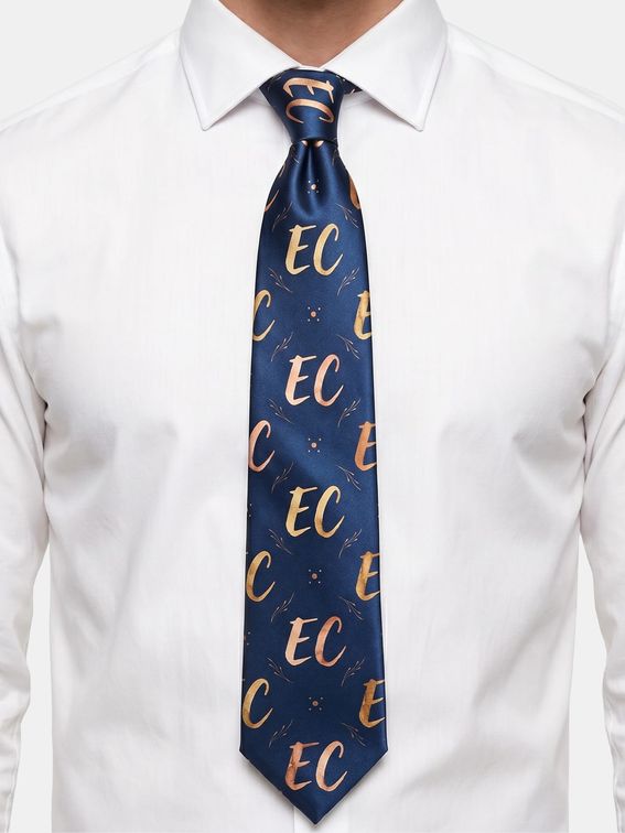 create your own tie with monogram