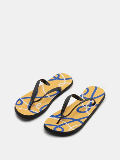 custom flip flops