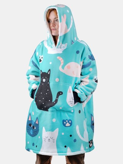 Custom Hoodie Blanket
