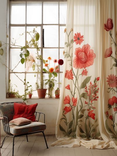 custom linen curtains
