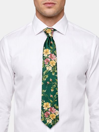 custom ties with waistcoat