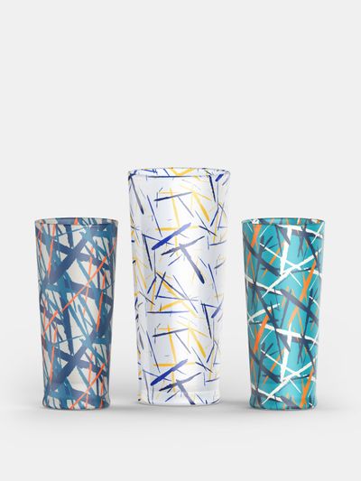 printed beer glasses